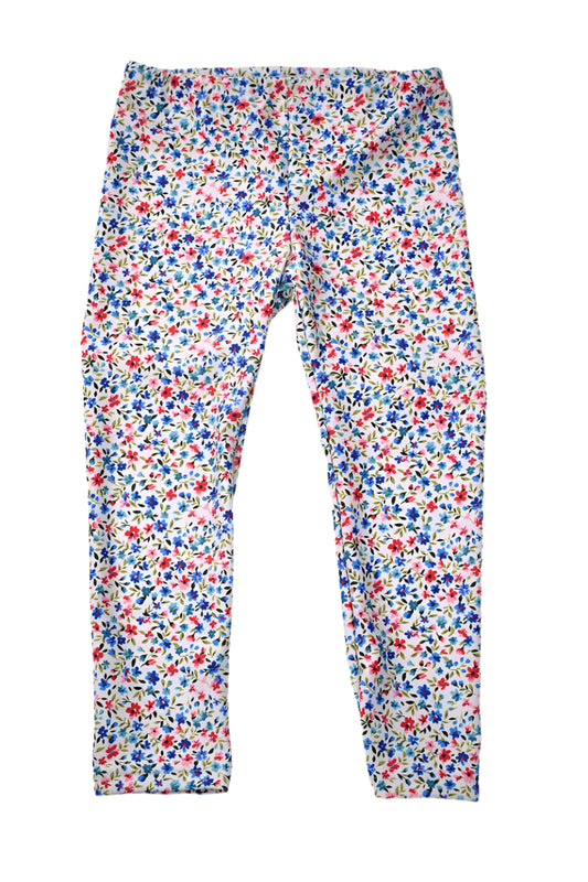 Funtasia Too Blue Floral Leggings