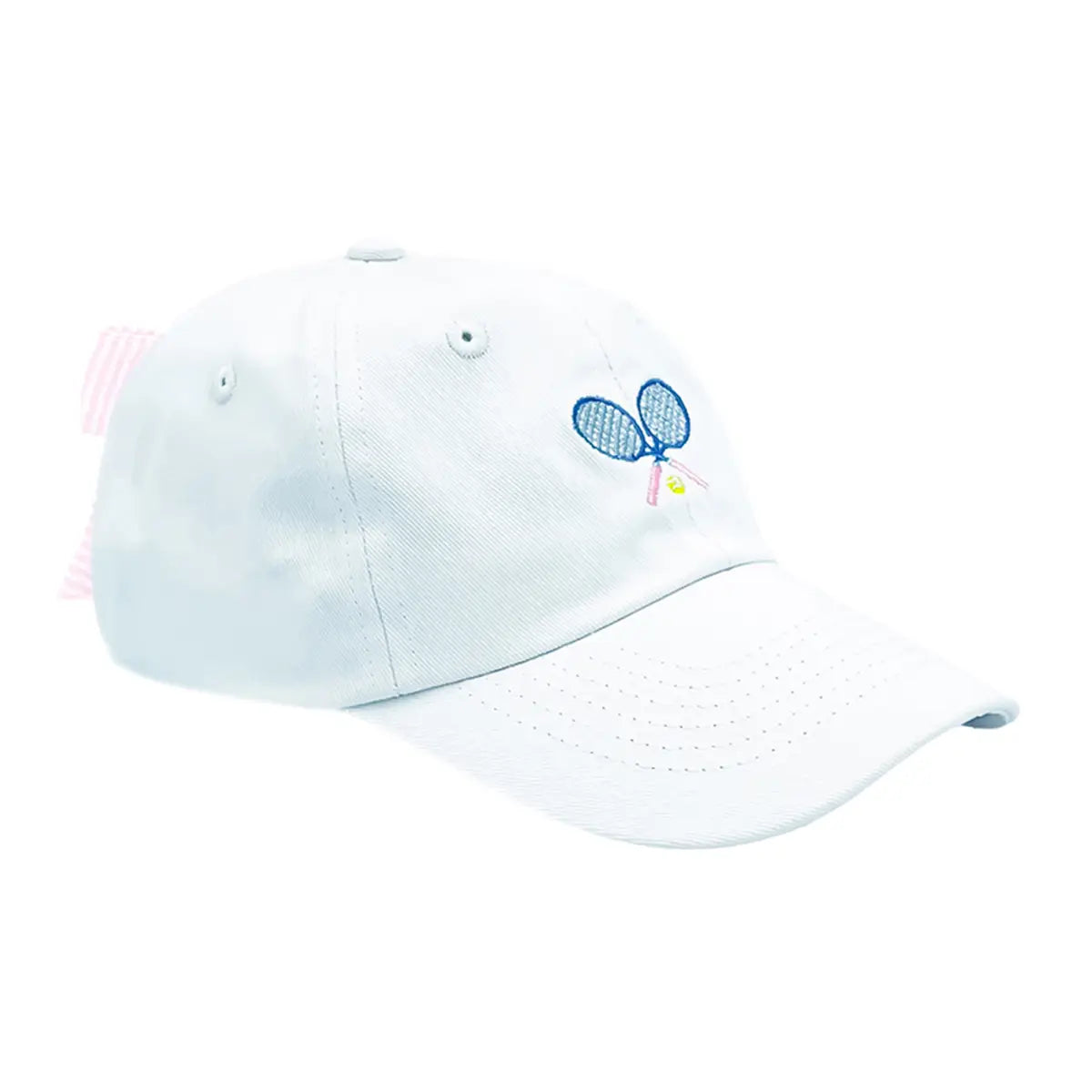 Bits and Bows Tennis Bow Baseball Hat