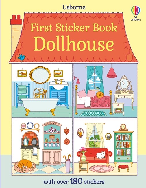 Usborne Books First Sticker Book Dollhouse
