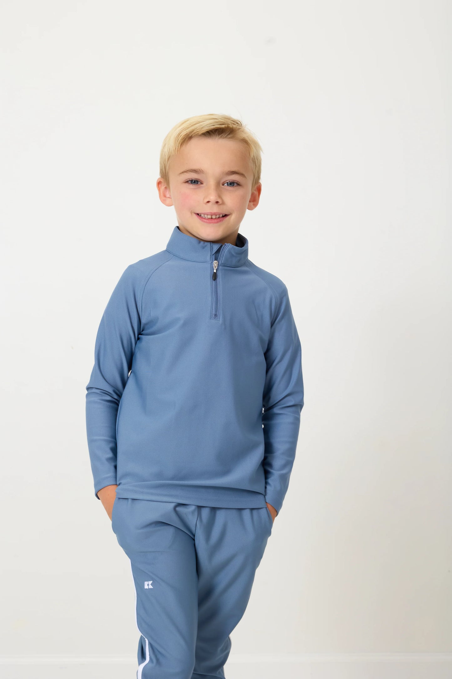 Slate Half-Zip