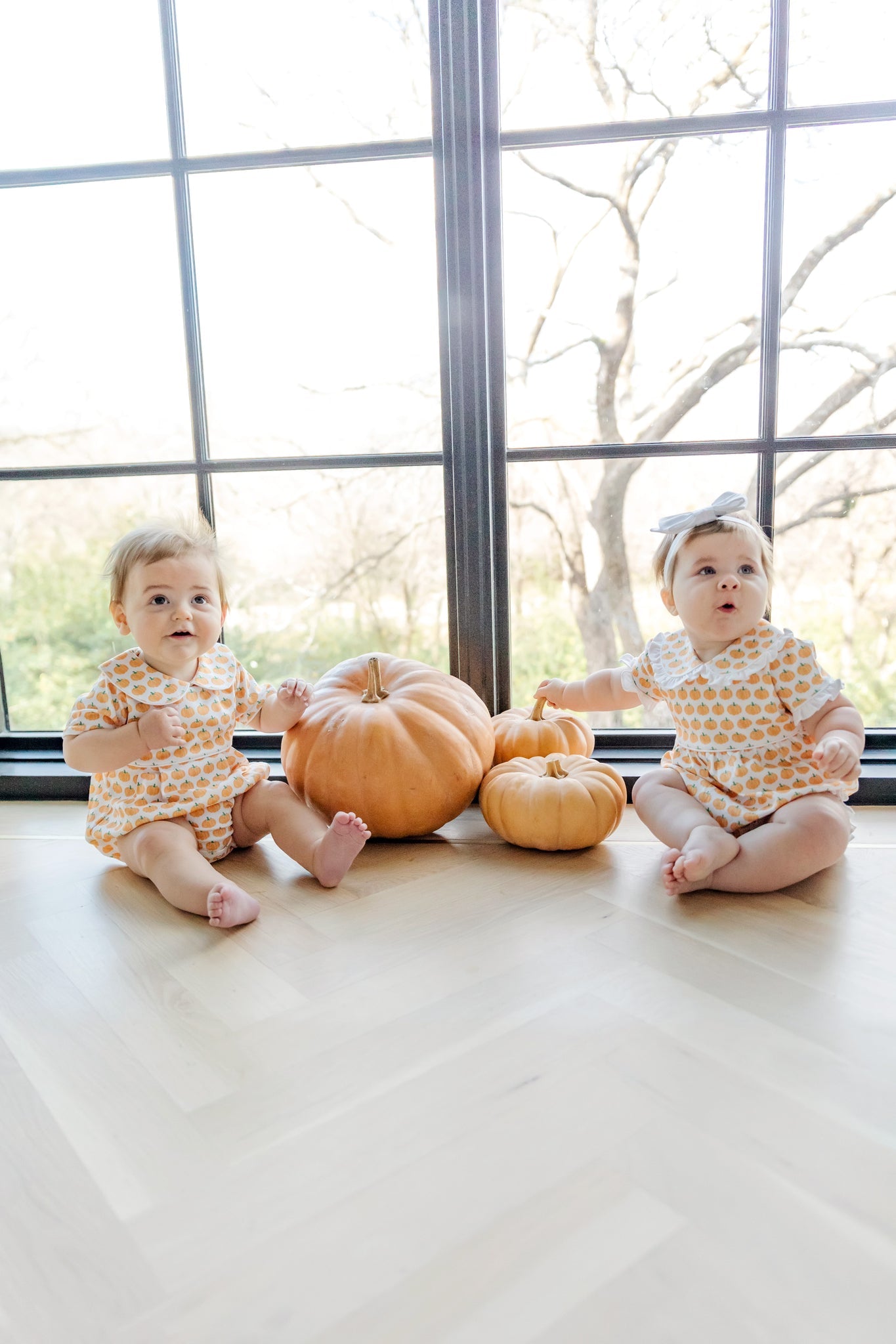 Council Girls' Pima Cotton Bubble - Harvest Pumpkin