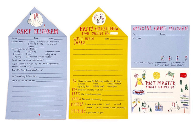 Mr. Boddington's Studio Letters From Camp Stationery Kit