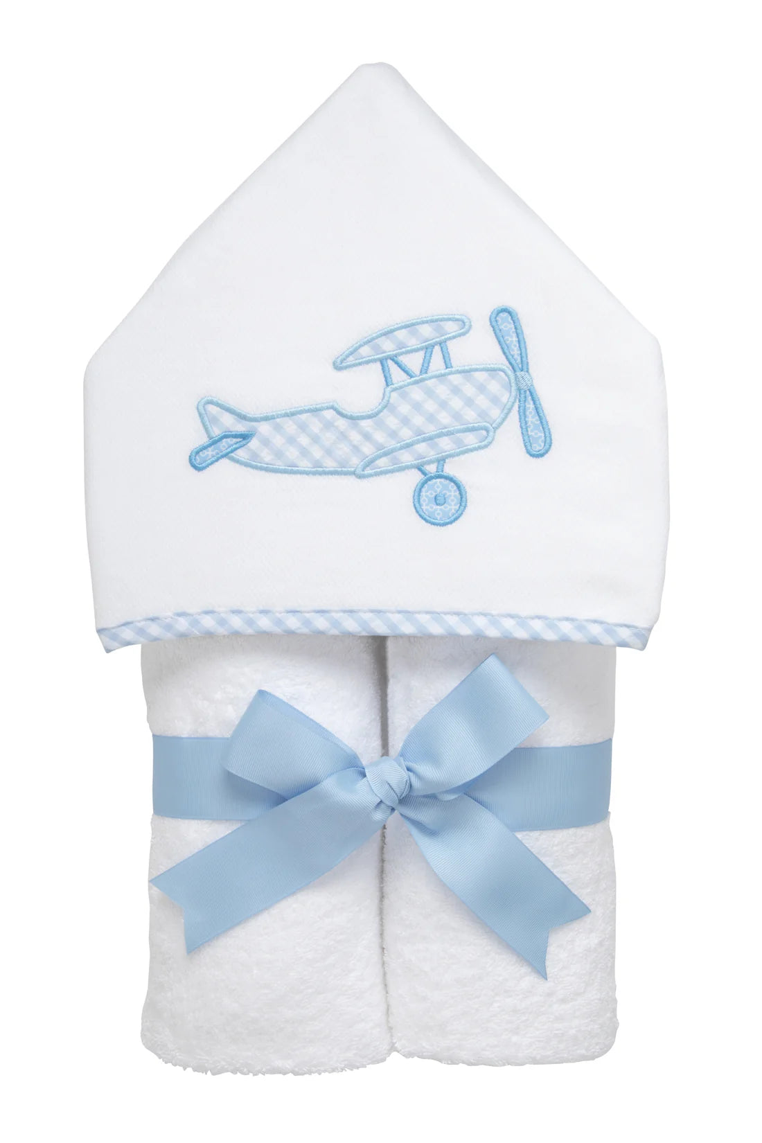 3 Marthas blue plane towel