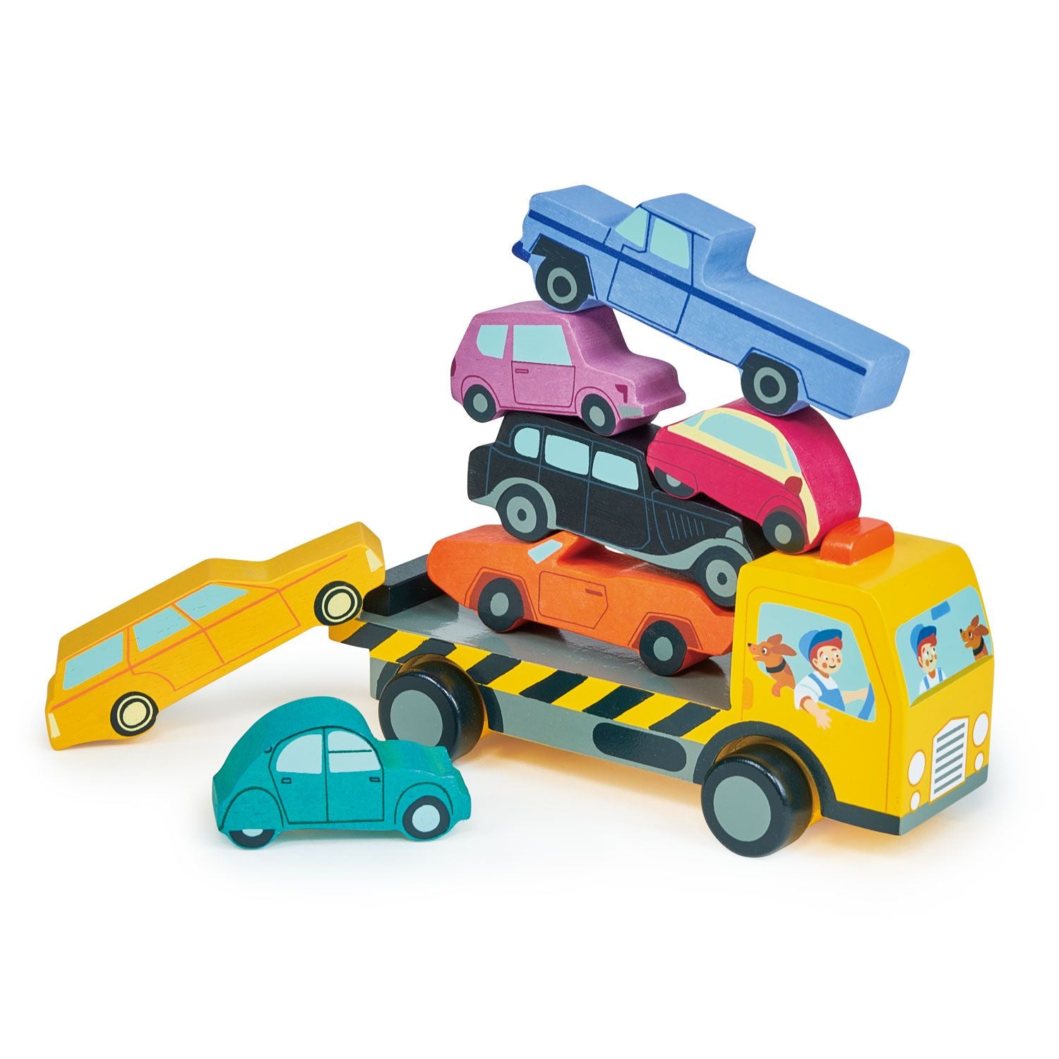 Tender Leaf Toys Stacking Car