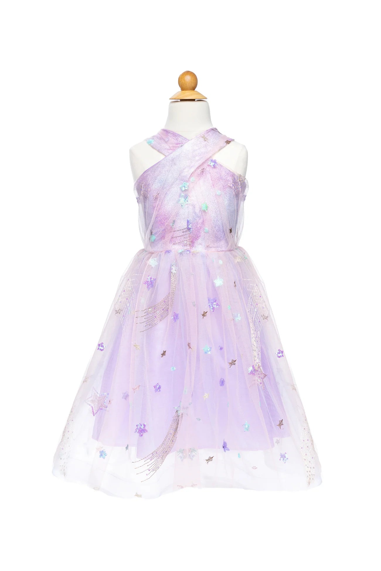 Ombre Eras Dress Lilac/Blue 3-4