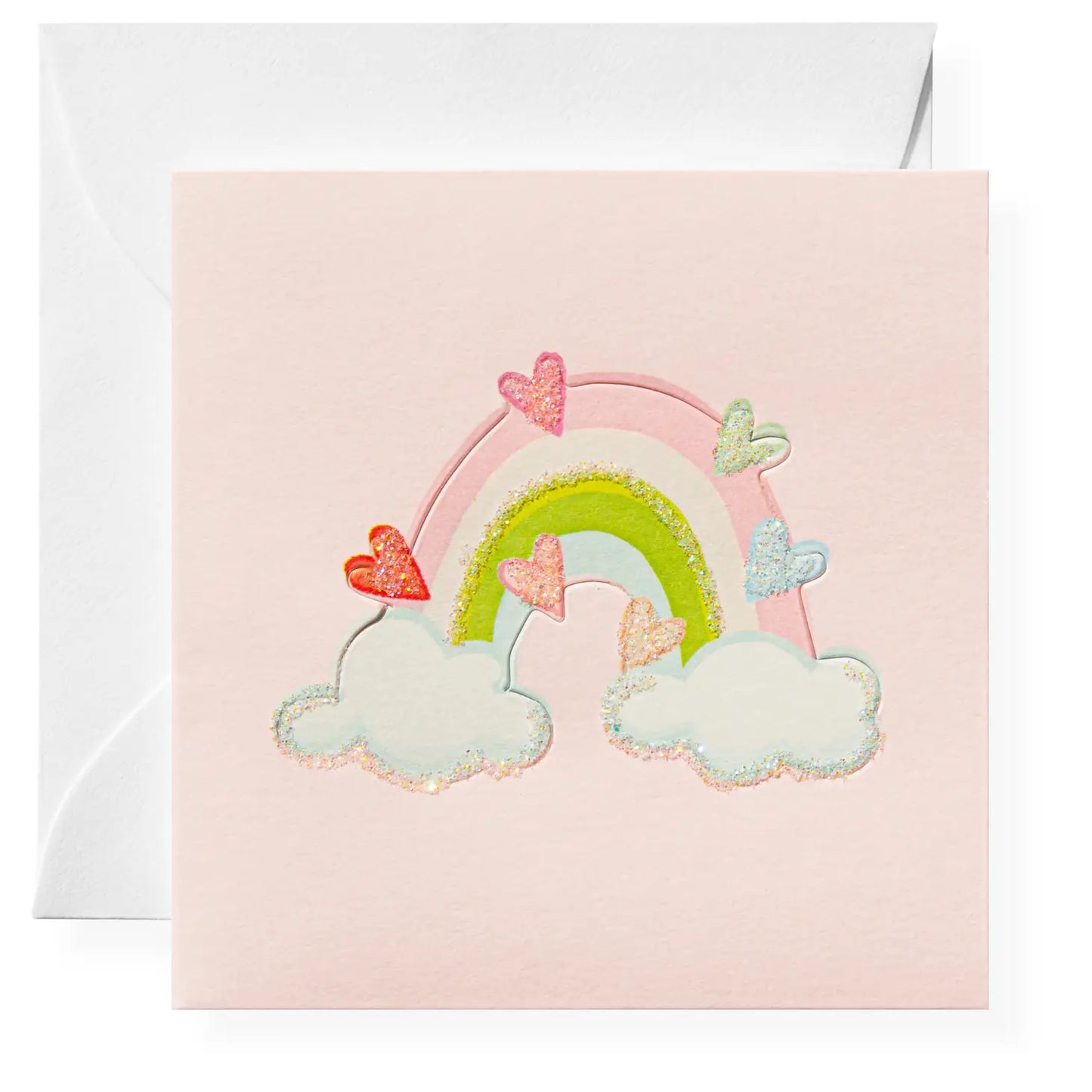 Karen Adams Rainbow Sticker Gift Enclosure Card