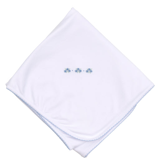 Magnolia Baby Skylar's Classics Embroidered Receiving Blanket