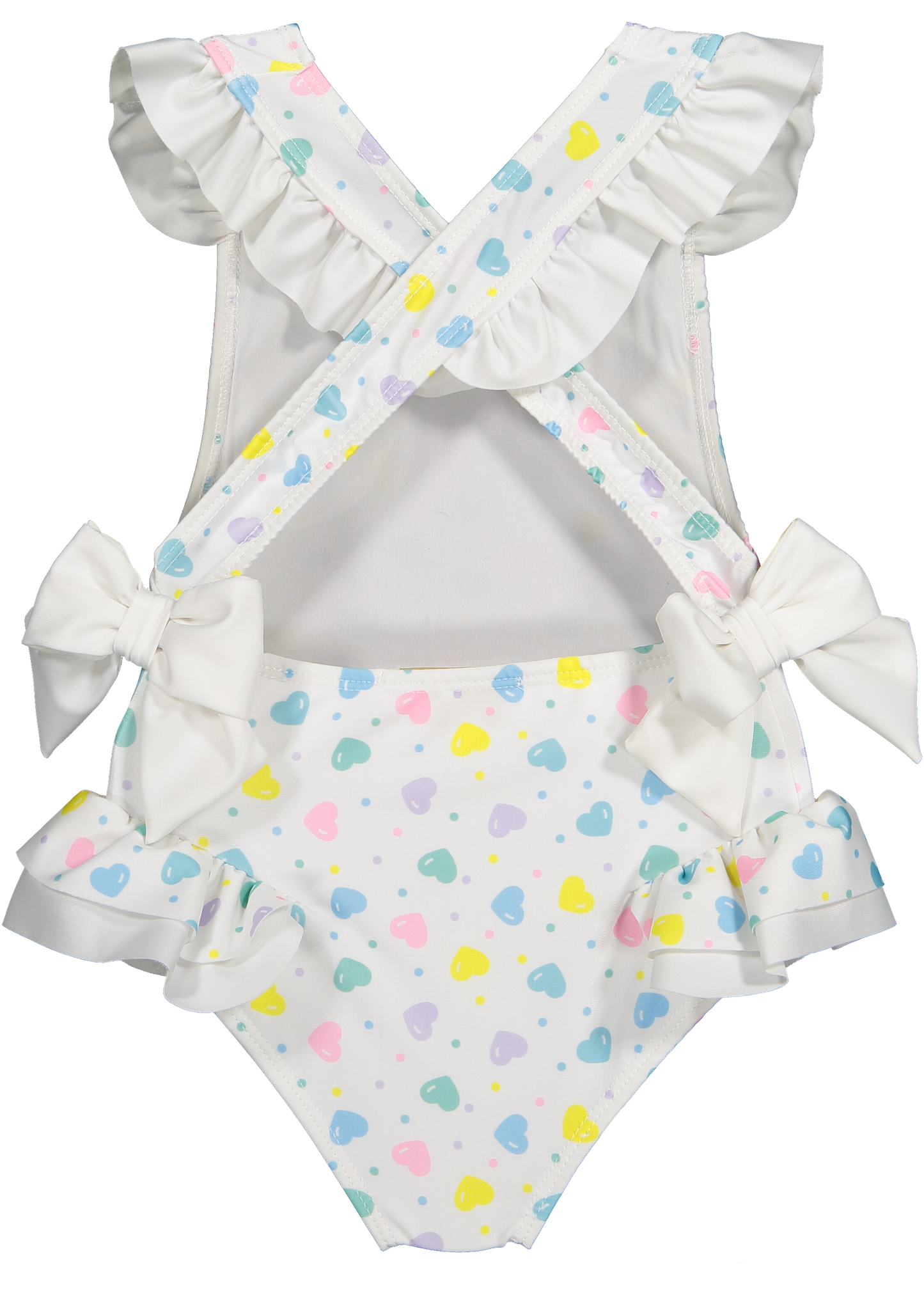 Sal and Pimenta Multicolor Hearts Swimsuit