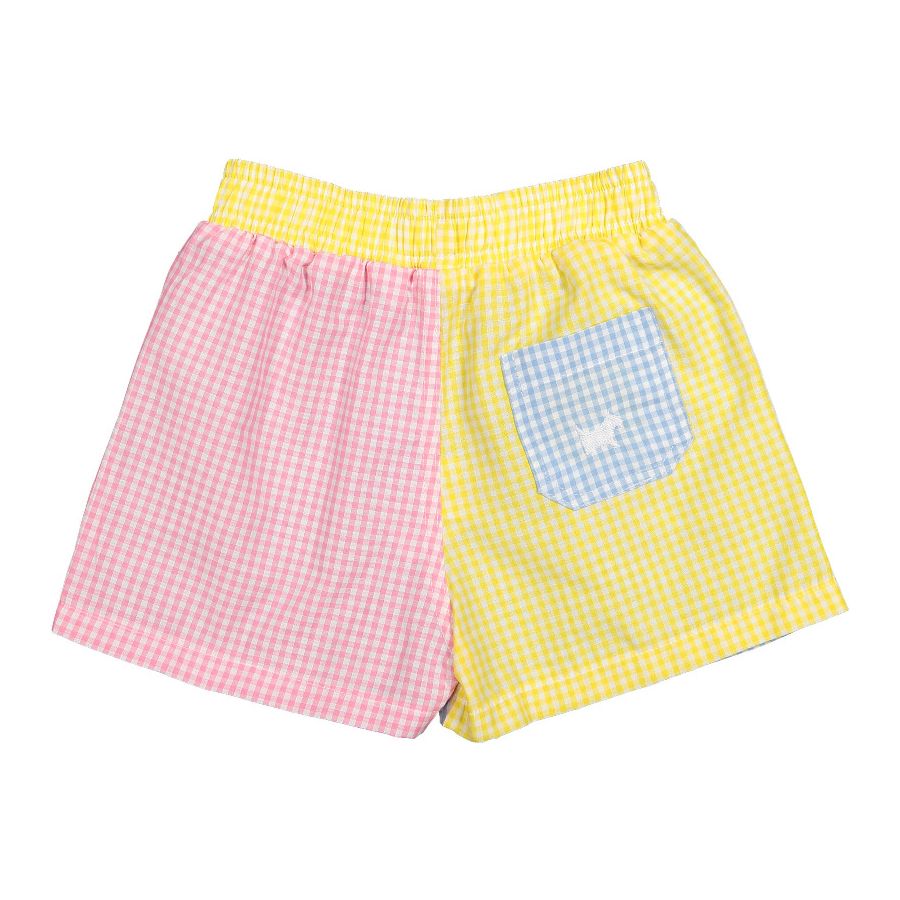 Sal and Pimenta Color Blcok Shorts