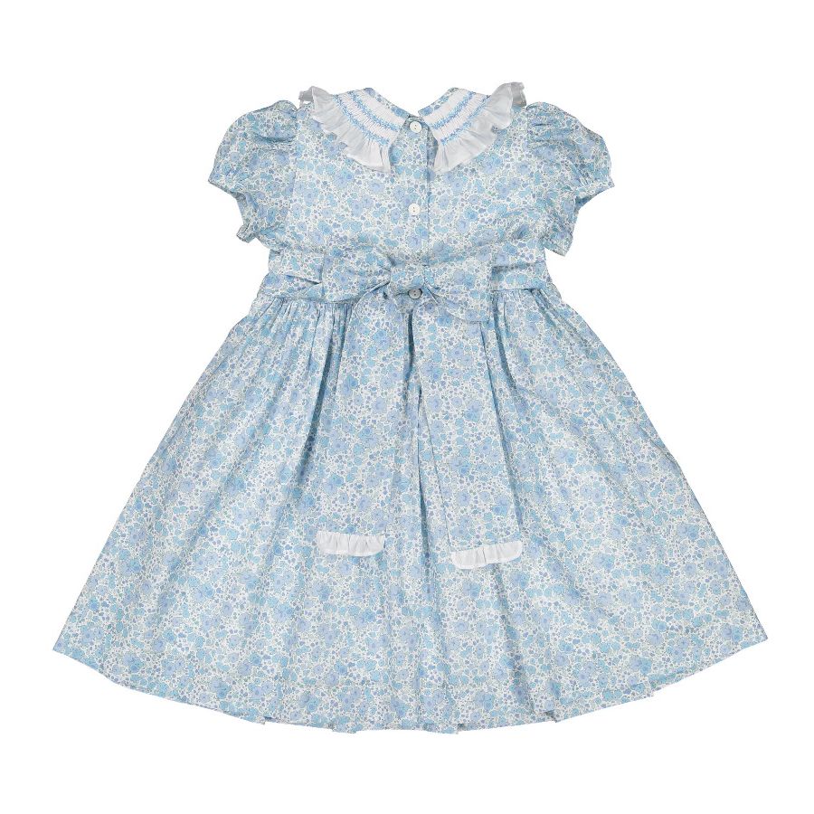 Sal and Pimenta Blue Ditsy Floral Dress