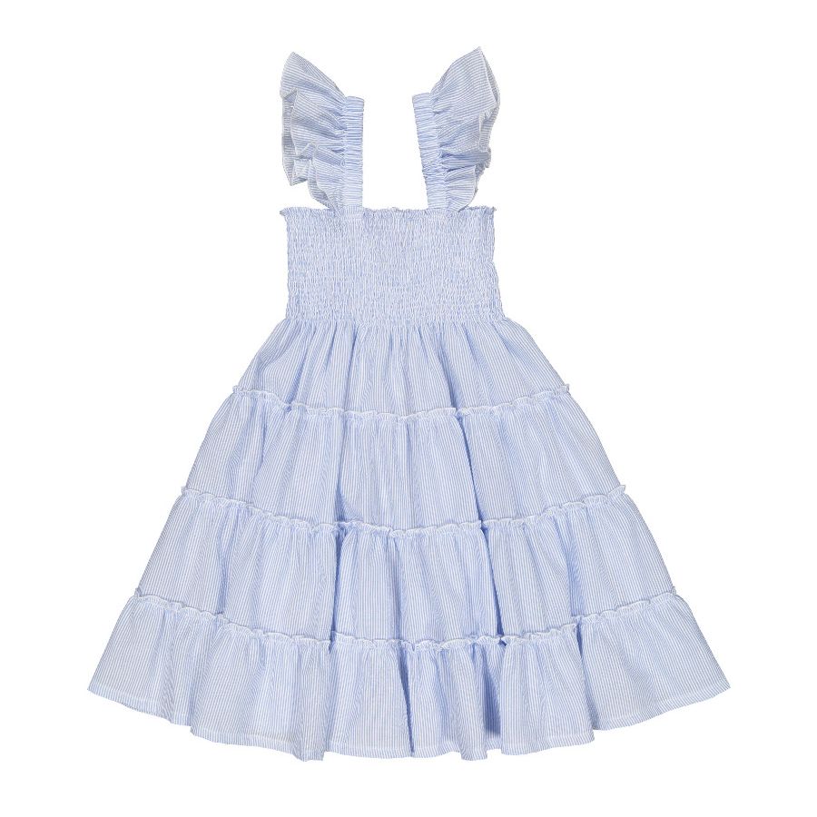 Maryland Blue Seersucker Dress