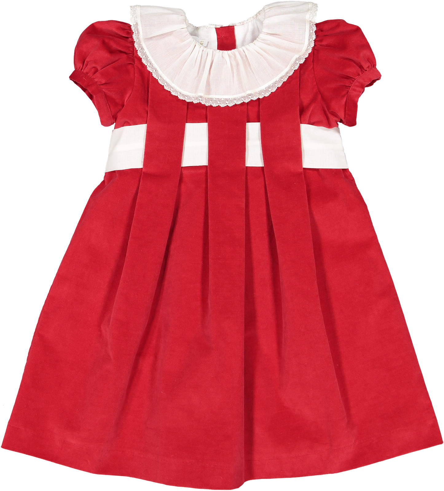 Sal and Pimenta Red Velvet Dress