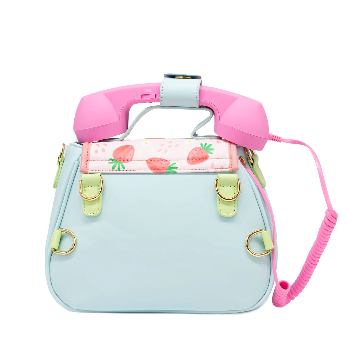 Bewaltz Ring Ring Phone Convertible Handbag- Strawberry Fields
