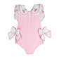 Sal and Pimenta Hot Pink Cherries Swimsuit