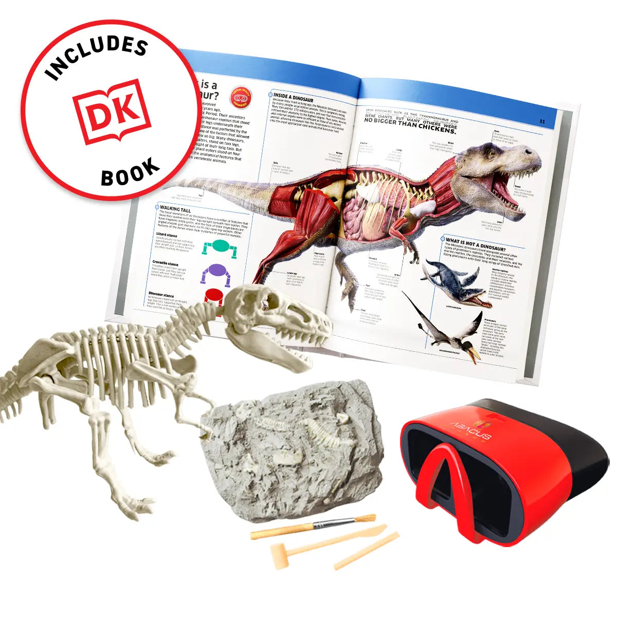 Virtual Reality Discovery Gift Set- Dinosaurs