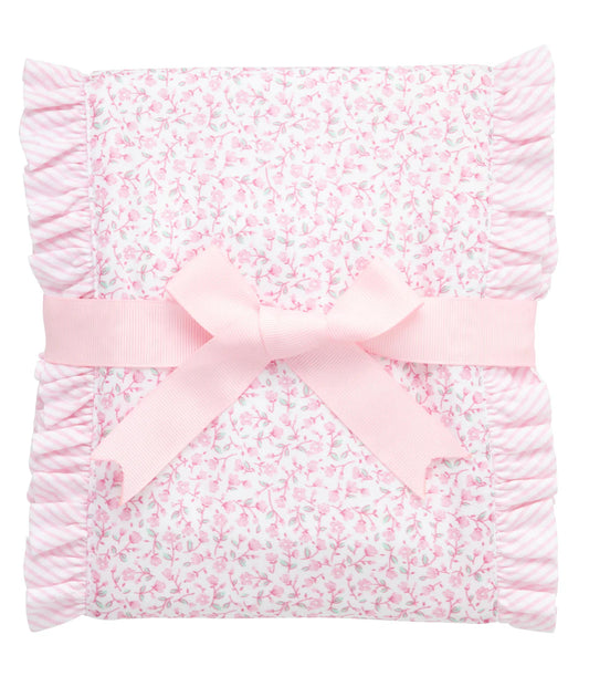 3 Marthas Ballet Shoes Fancy Fabric Burp Cloth