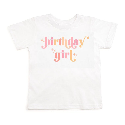 Sweet Wink Birthday Girl Short Sleeve T-Shirt