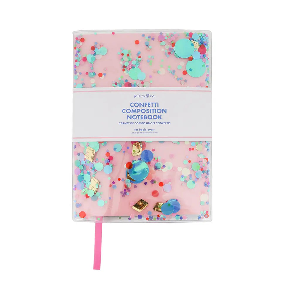 Daydream Society Book Club Confetti Notebook