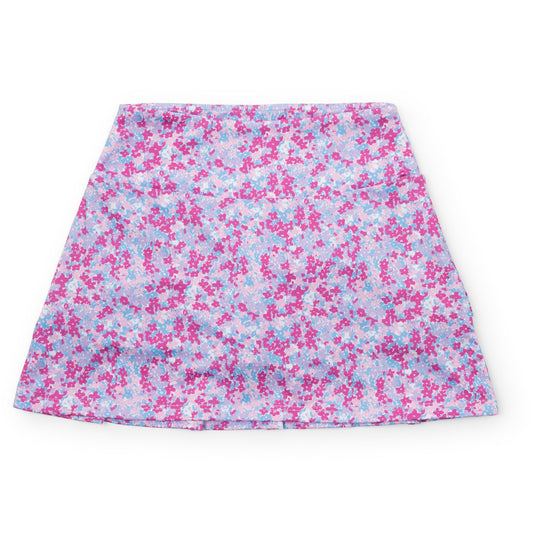 Margot Girls' Performance Skirt- Preppy Petals