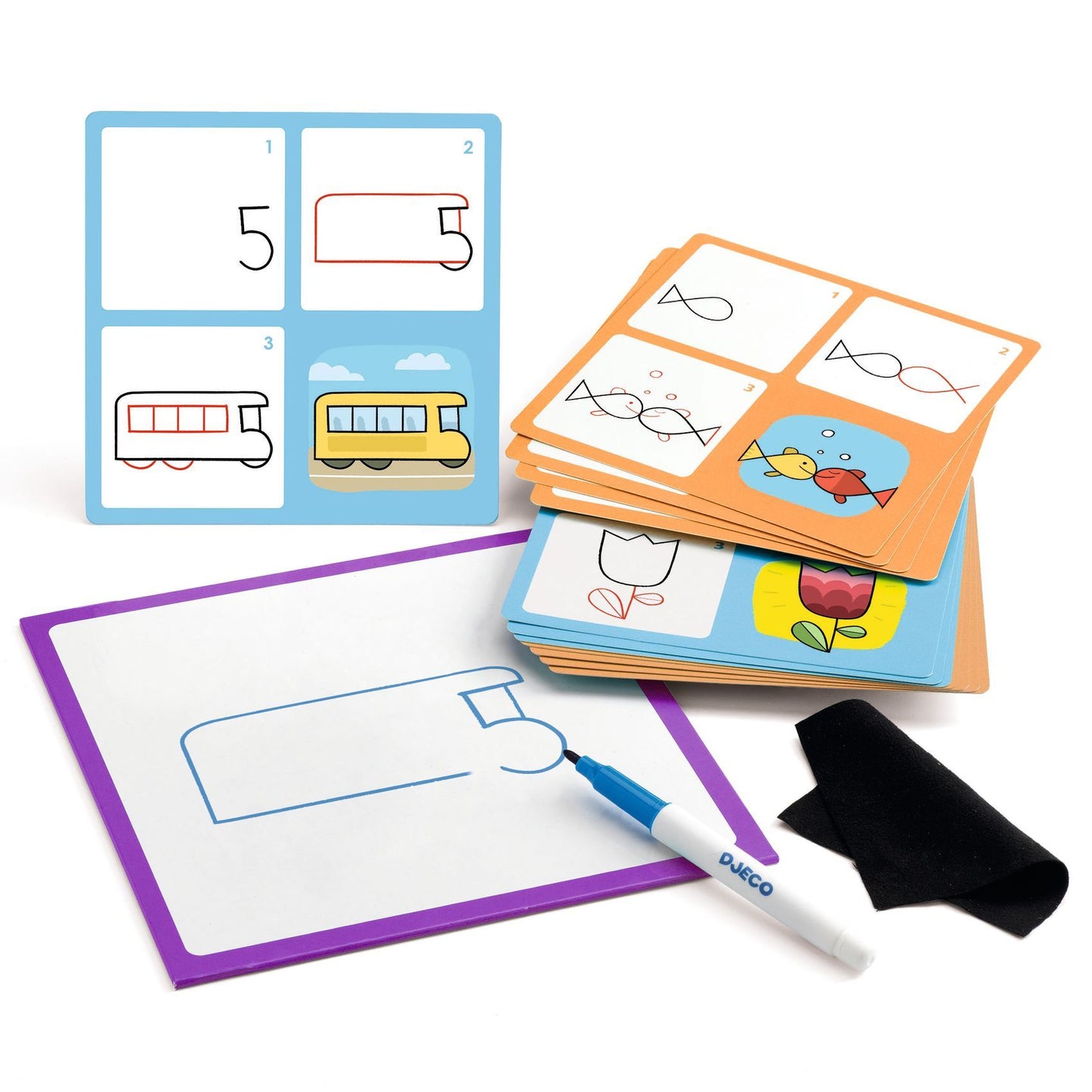 Djeco Step By Step 1, 2, 3 & Co