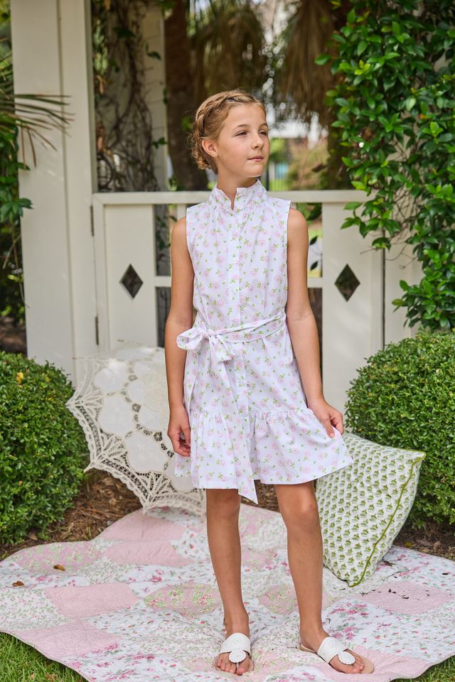 Sleeveless Amore Dress- Meriwether Floral
