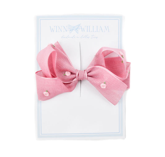 Winn and William Medium Rose Bow