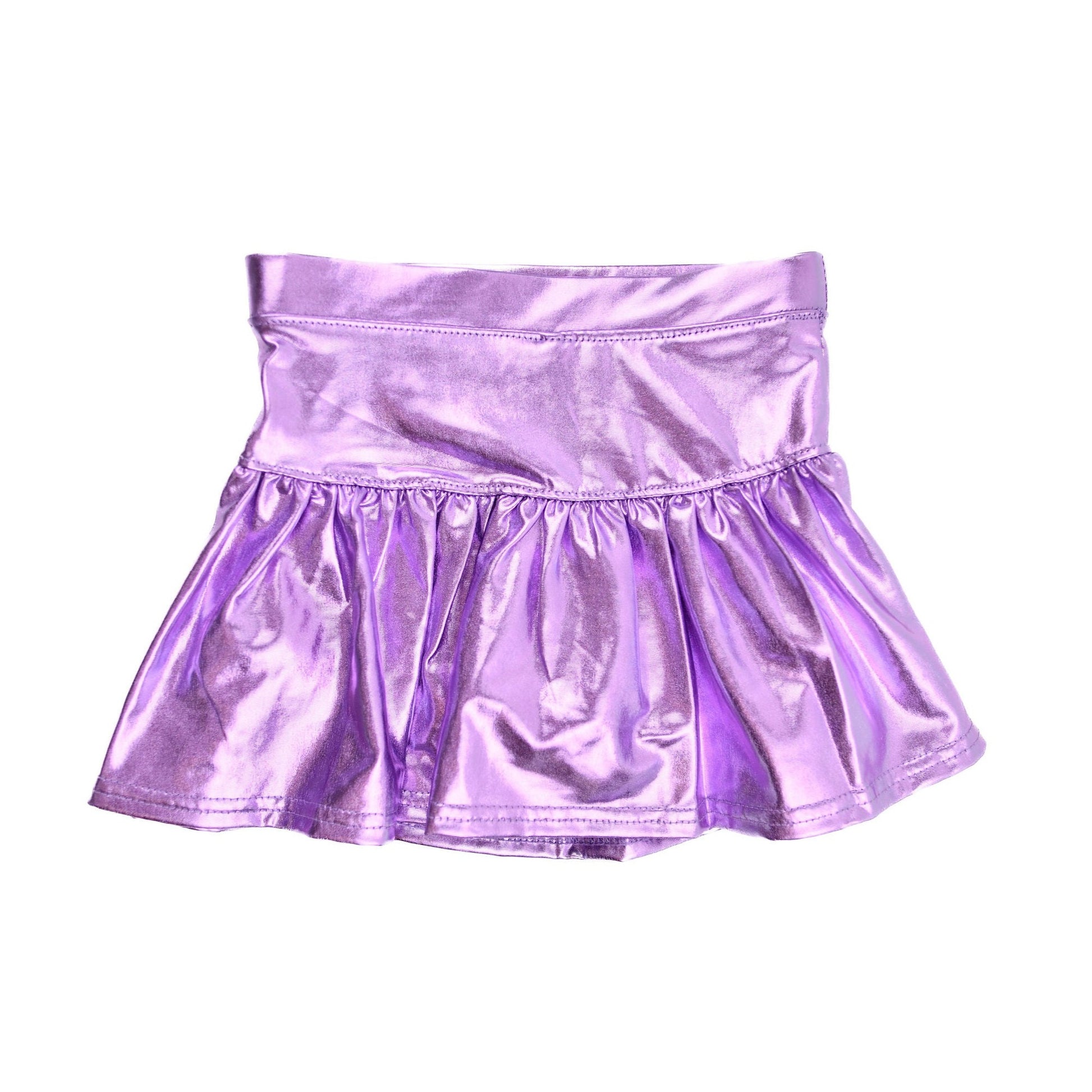 Azarhia Shiny Purple Skirt
