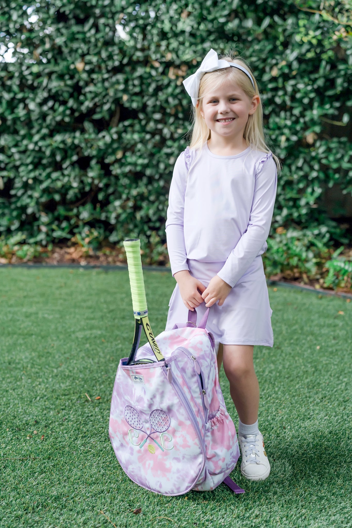 Margot Girls' Performance Skirt - Lavender