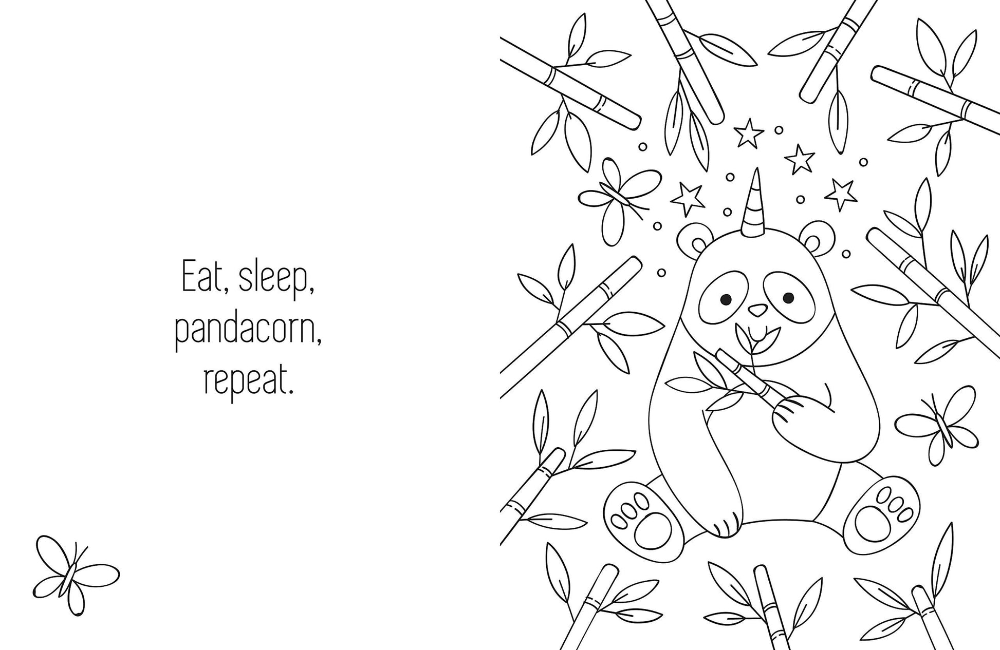 Hachette Books I Love Caticorns and Other Magical Mashups Coloring Book