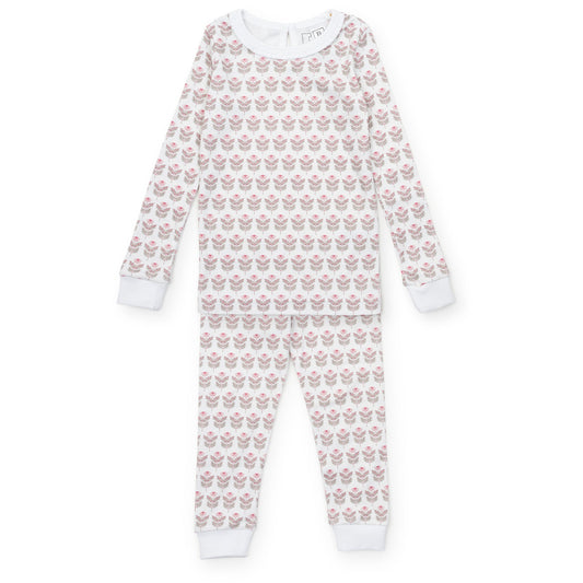 Lila and Hayes Ava Girls' Pajama Pant Set - Berkshire Batik Floral