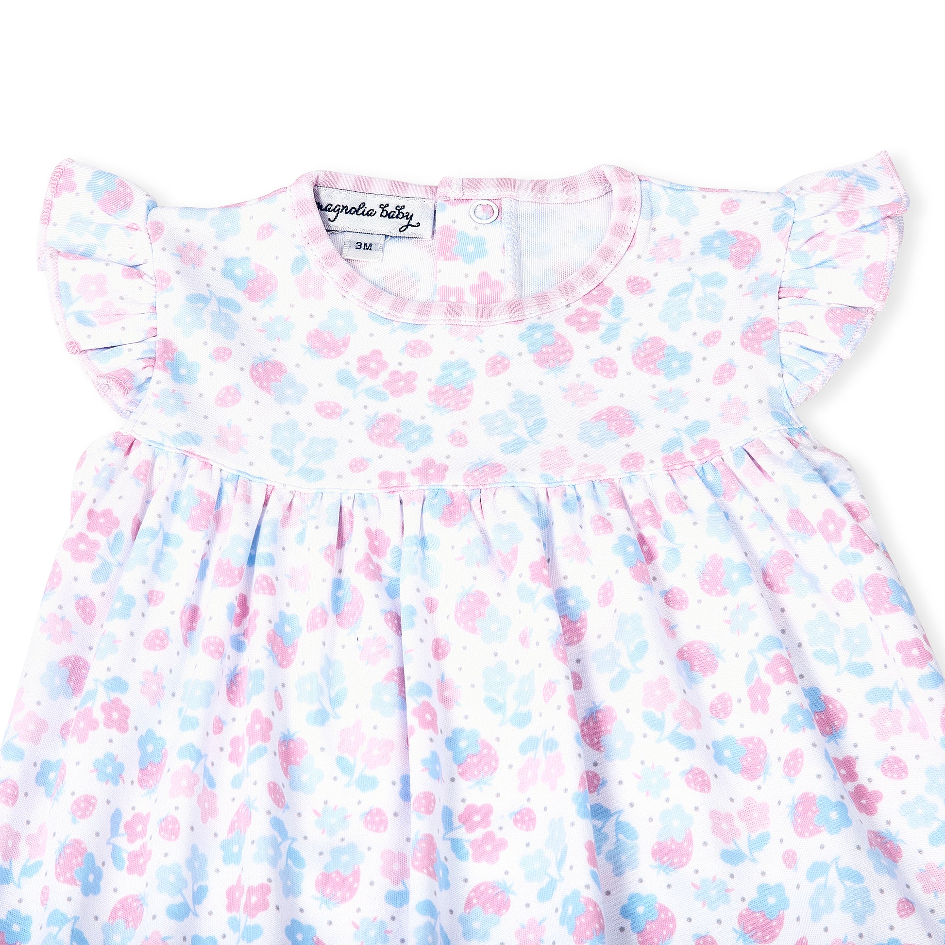 Sweet Strawberries Flutters Dress