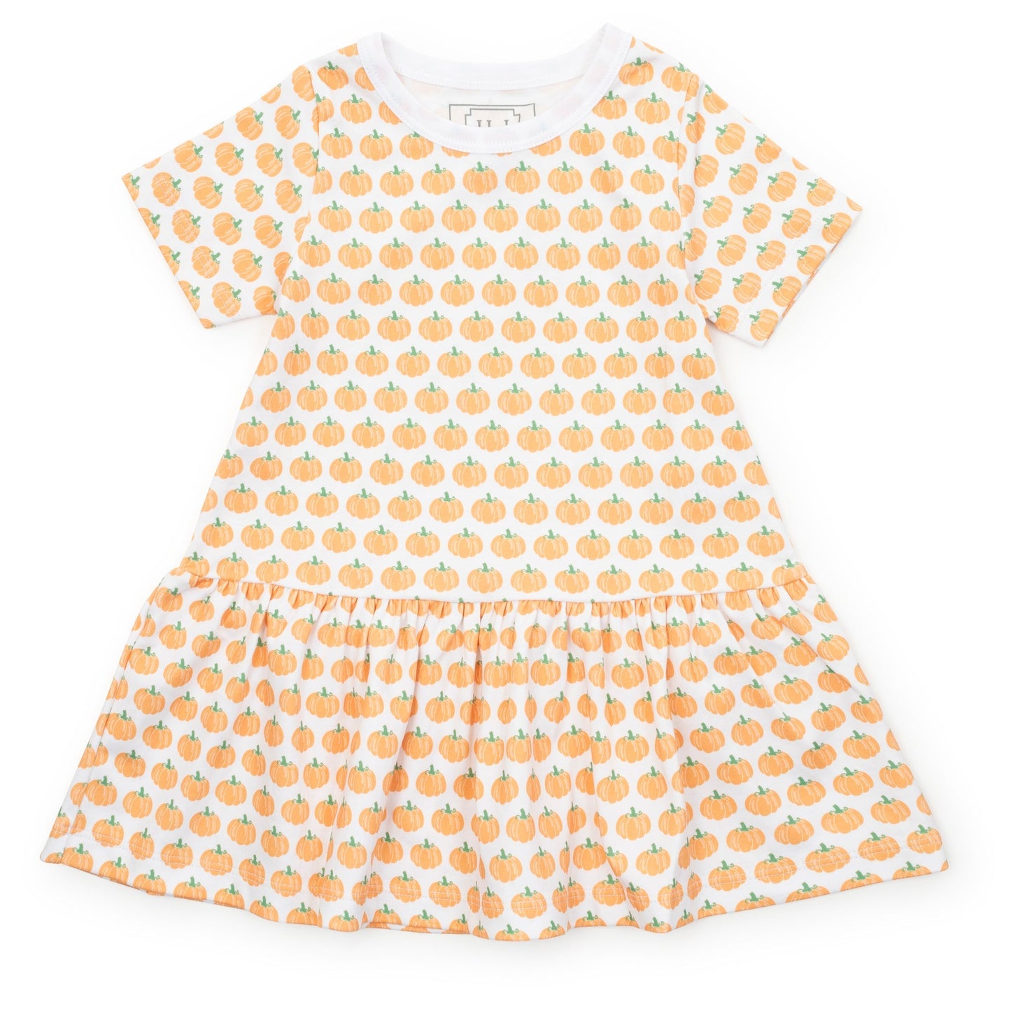 Lila and Hayes Lottie Girls' Dress - Harvest Pumpkin
