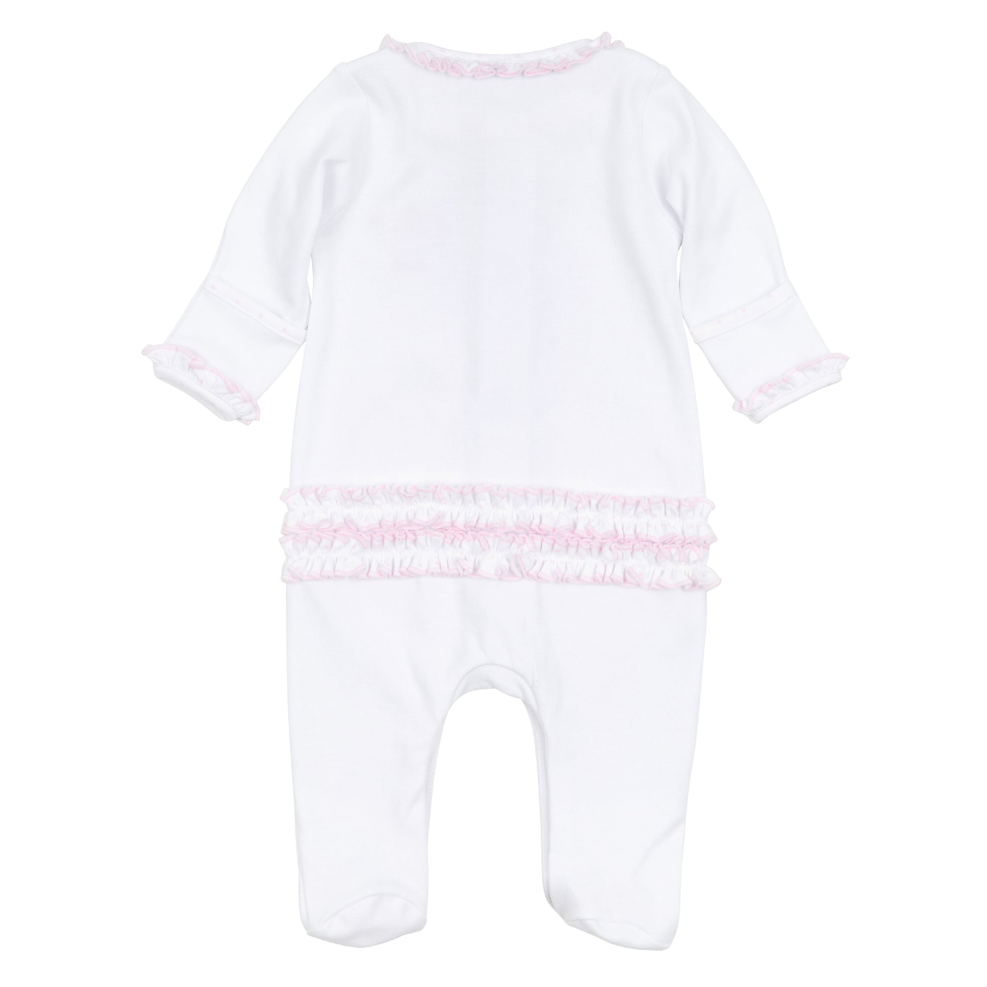 Magnolia Baby Twinkle Toes Embroidered Footie