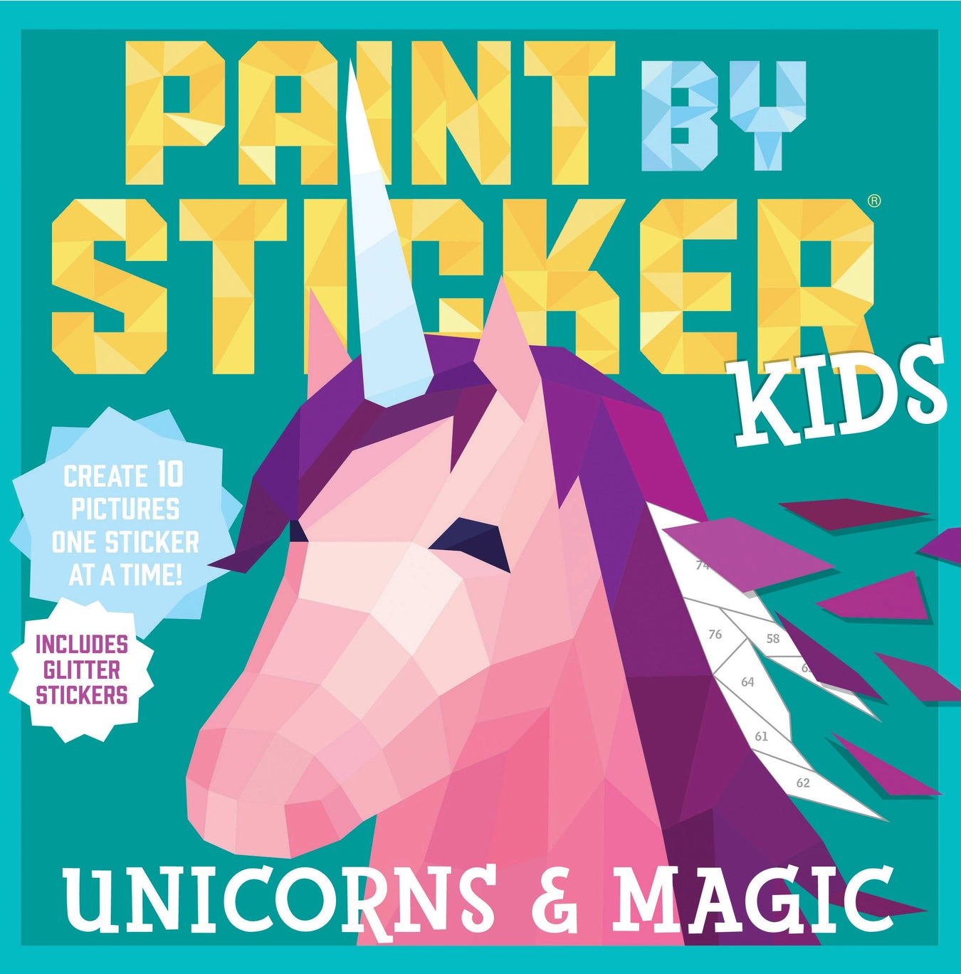 Hachette Books Paint By Sticker Kids: Unicorns and Magic