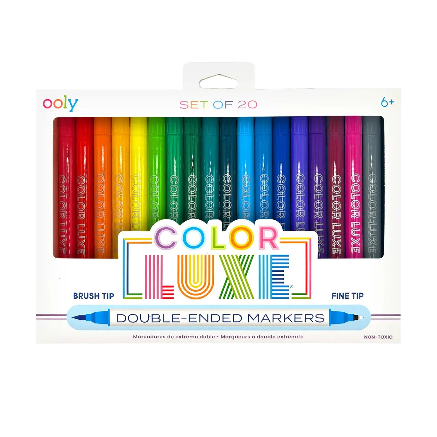 Color Luxe Double Ended Markers- Set of 20
