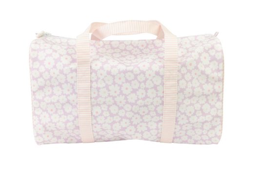 Apple Of My Isla Lavender Daisies Duffle Bag