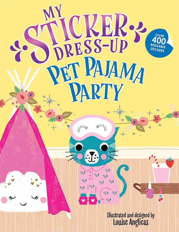 Sourcebooks My Sticker Dress Up: Pet Pajama Party!
