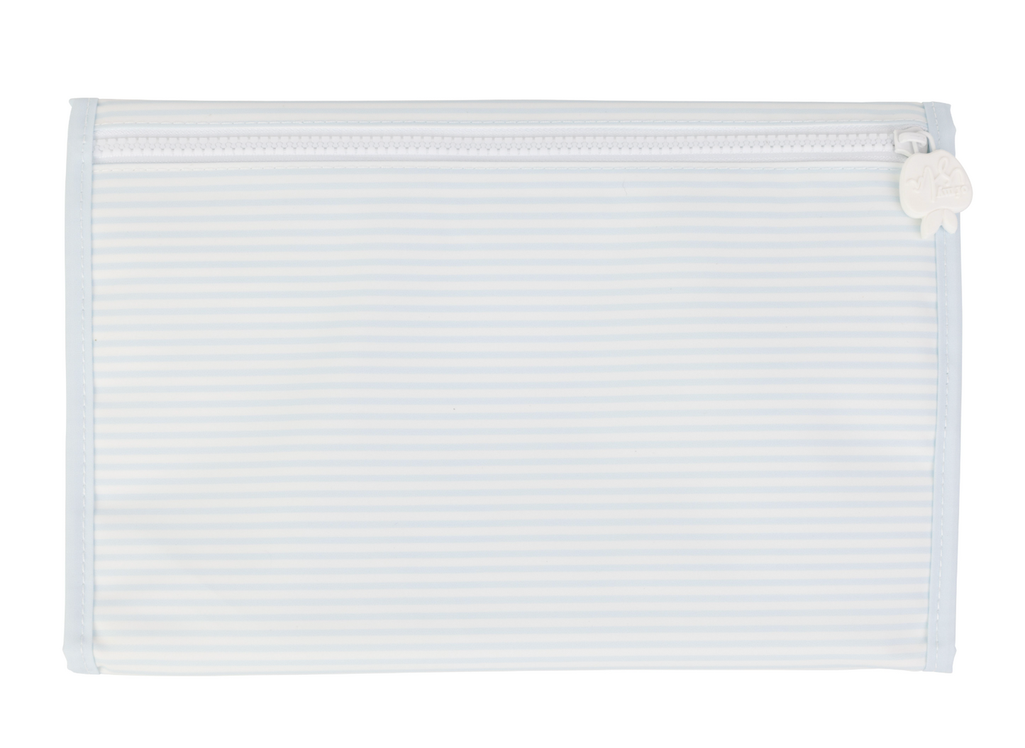 Apple of My Isla The Changing Pad- Light Blue Stripe