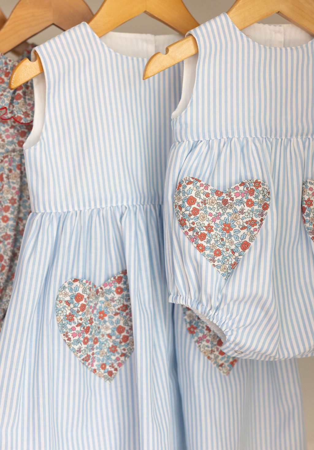 Sal & Pimenta + Jojo Mommy Pocket Hearts Dress