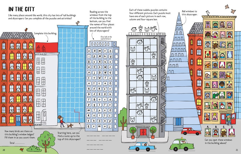 Usborne Books Travel Activity Book
