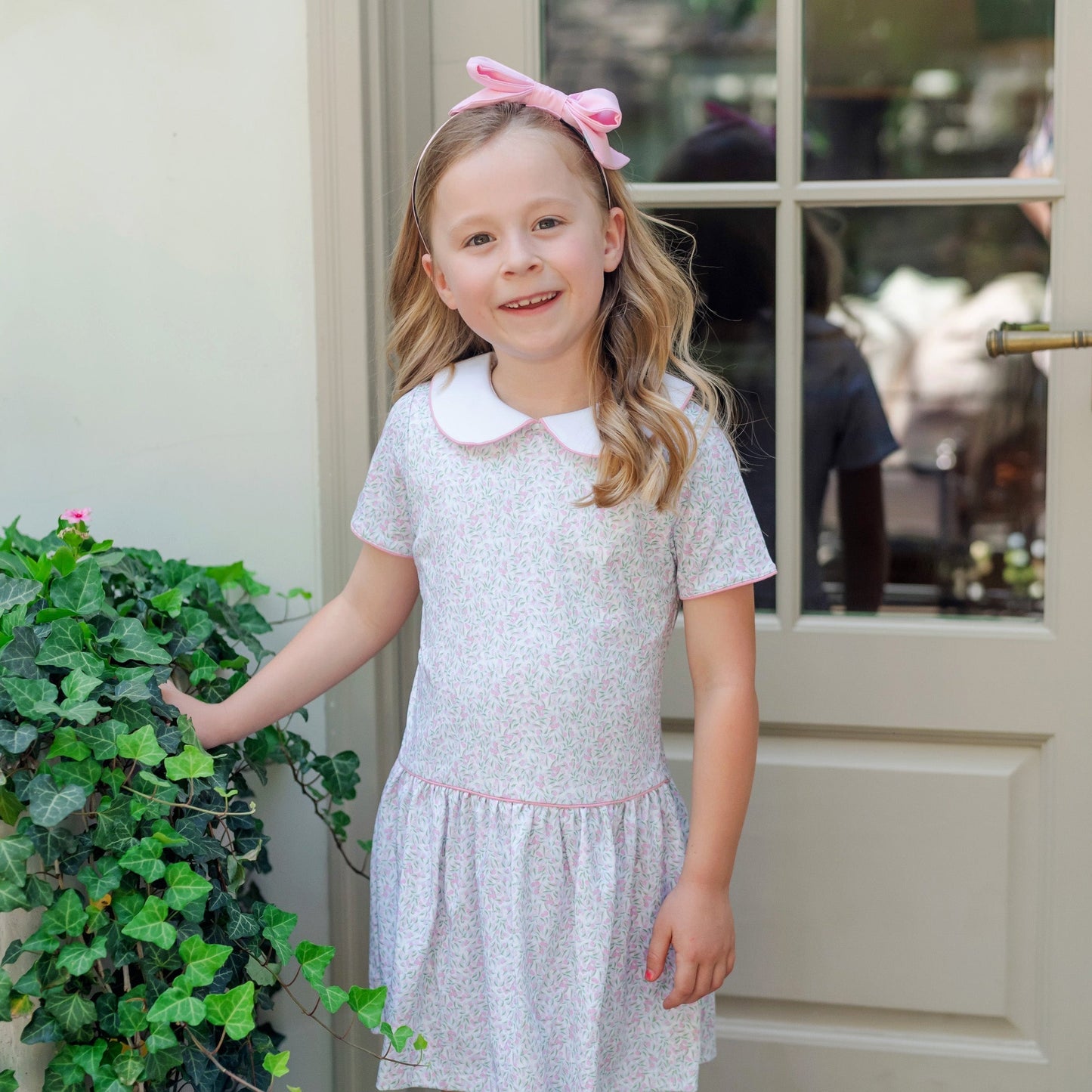 Libby Girls' Dress - Garden Soiree