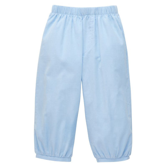Banded Pull On Pant - Light Blue Corduroy