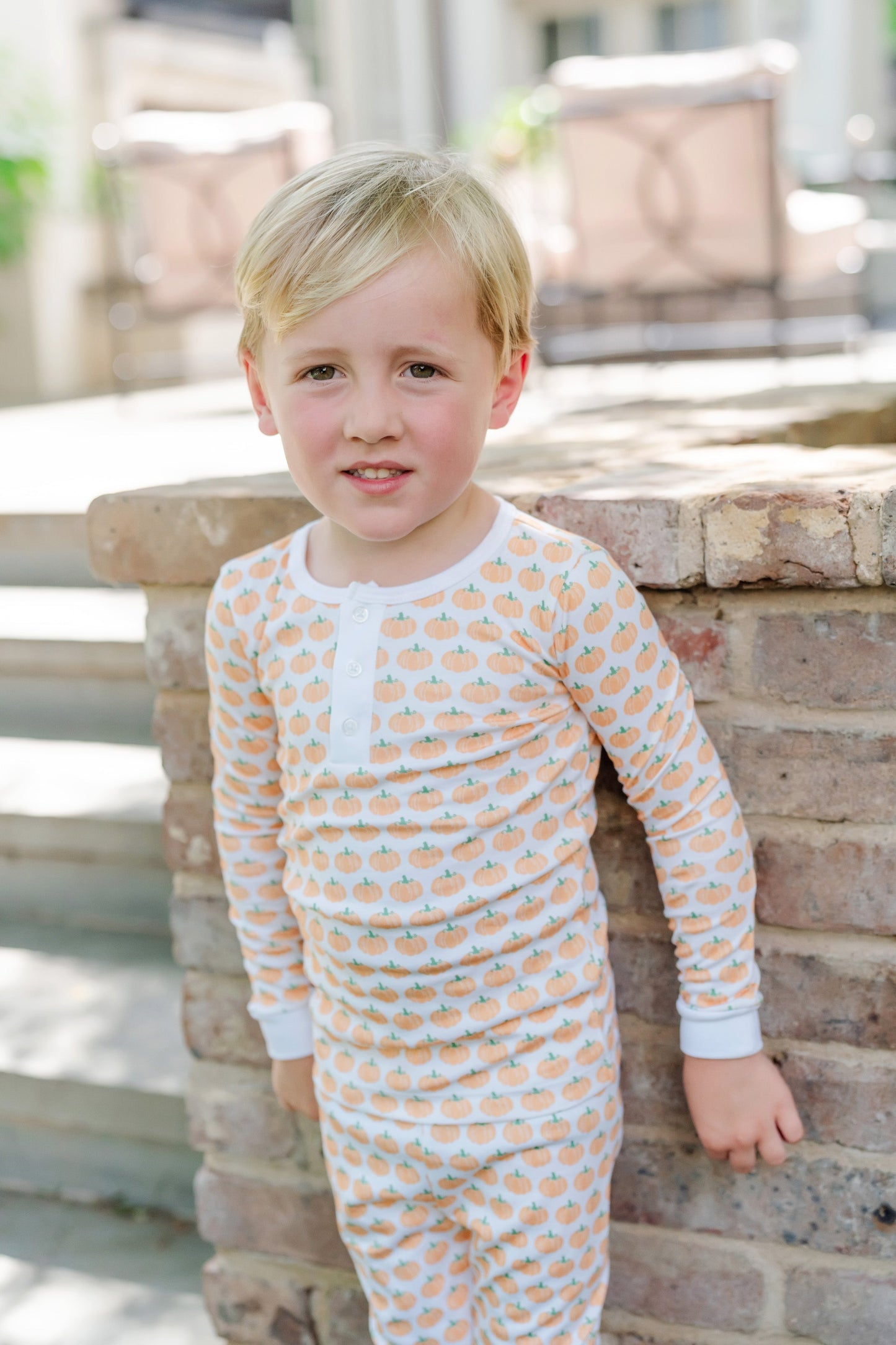 Jack Boys' Pajama Pant Set - Harvest Pumpkin