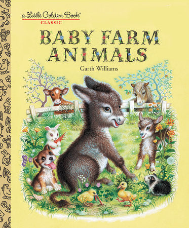 Little Golden Books Baby Farm Animals Board Book