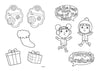 Super Simple Color Your Own Stickers: Christmas Is Almost Here!