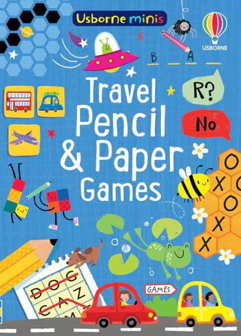 Usborne Books Travel Pencil and Paper Games