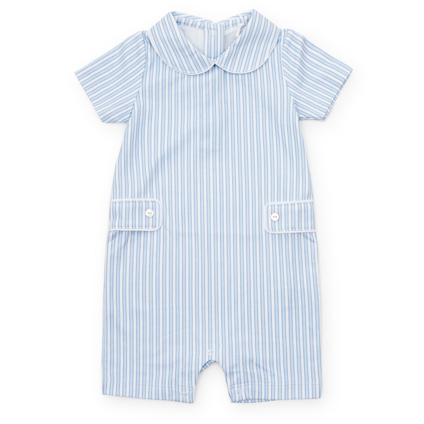Henry Boys' Pima Cotton Shortall - Classic Stripe