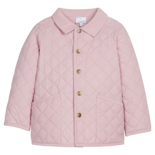 Little English Classic Quilted Jacket - Pink