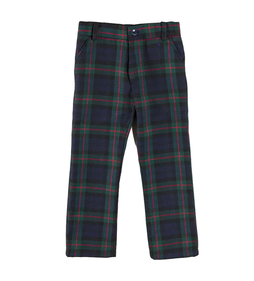Pepa London Kinnerton Pocket Detail Trousers in Navy