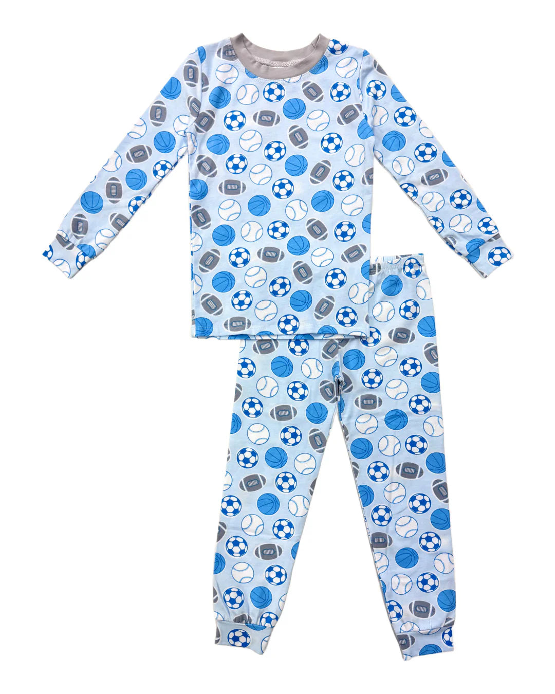 Esme Sports Mania Long Sleeve Pajama Set